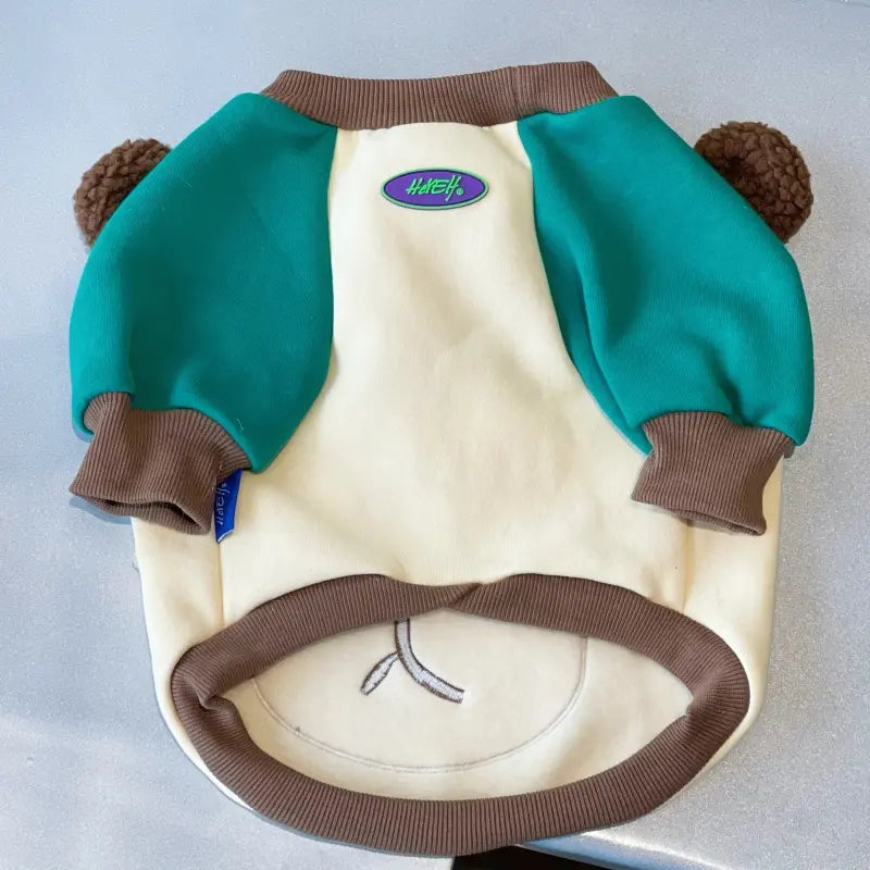 Bear N95 Fleece Dog Hoodies