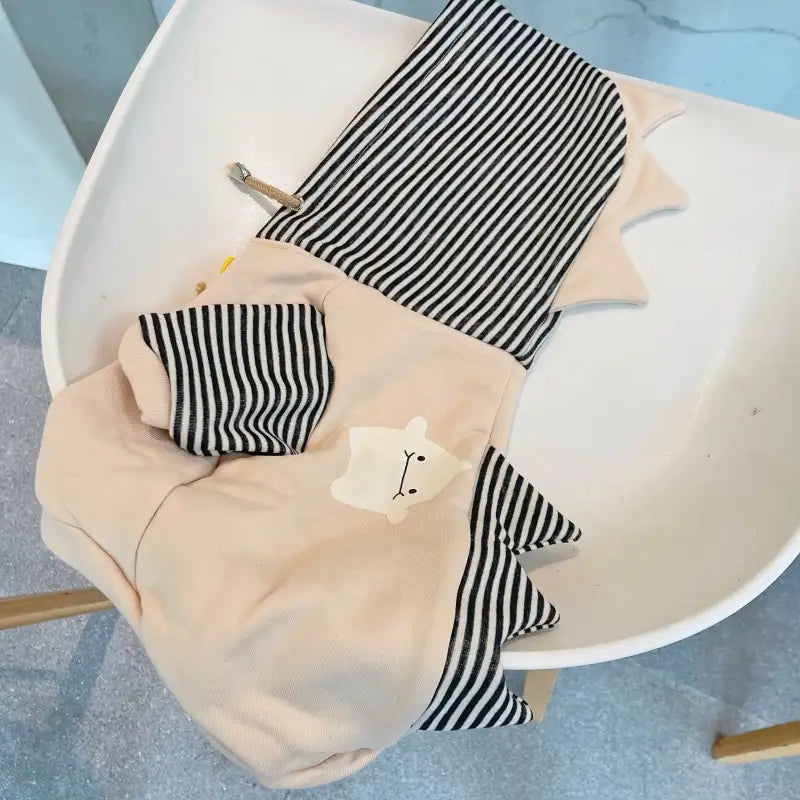 Dinosaur Fleece Dog Hoodies