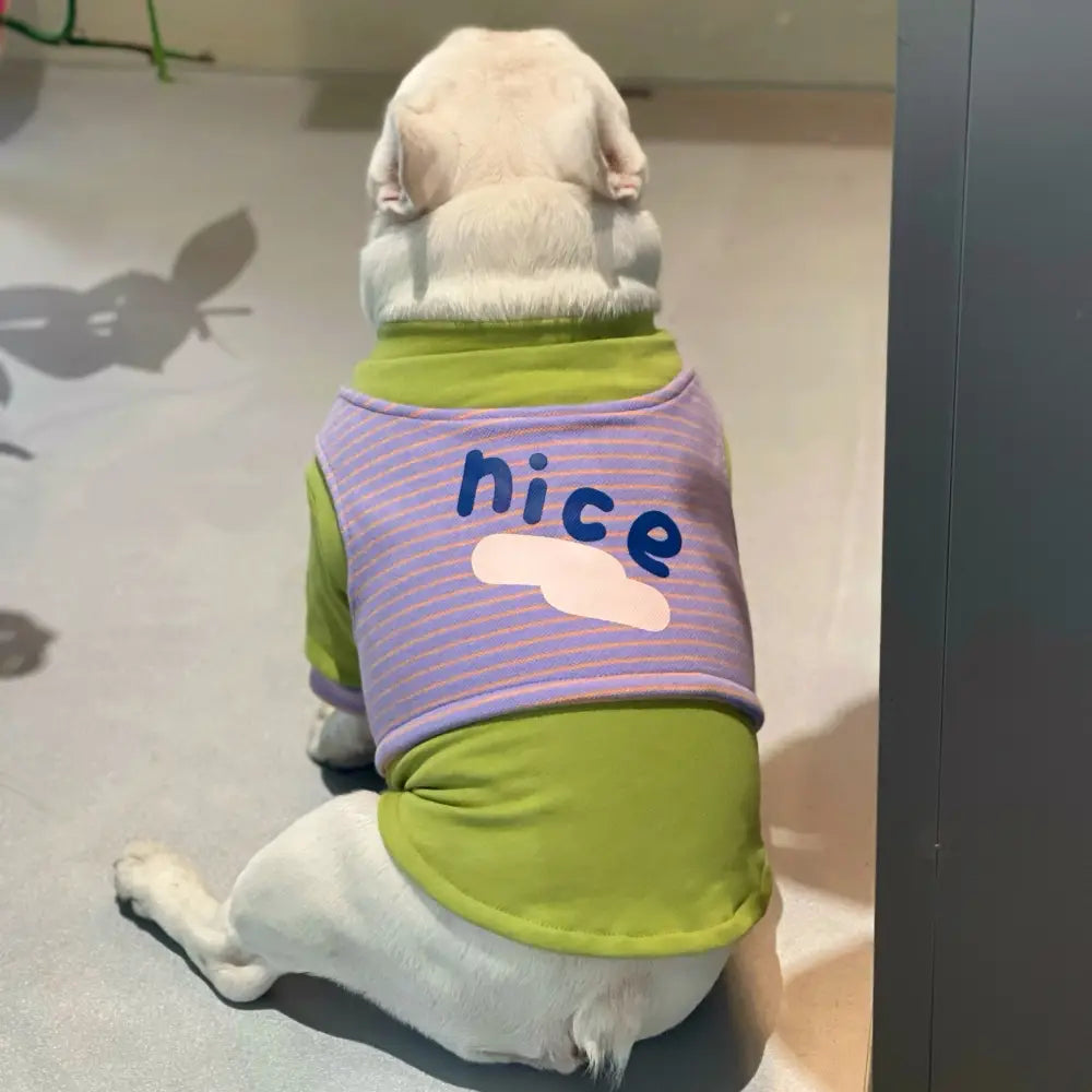 Fake Two-piece Dog Sweatshirts