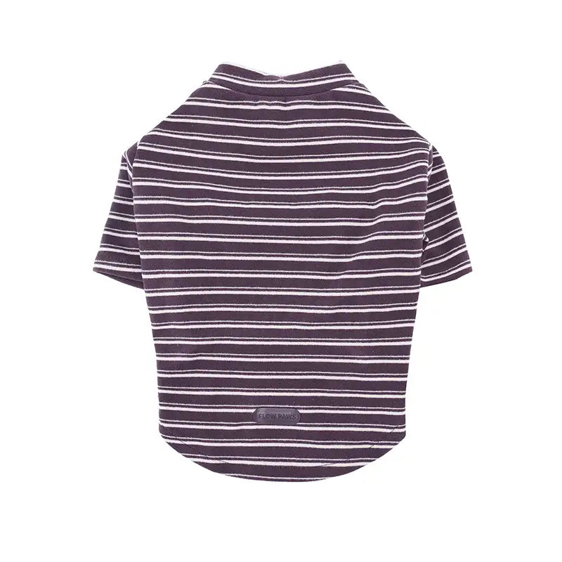 Striped Dog Sweatshirt for Frenchies - Winter Cozy Fleece Dogs
