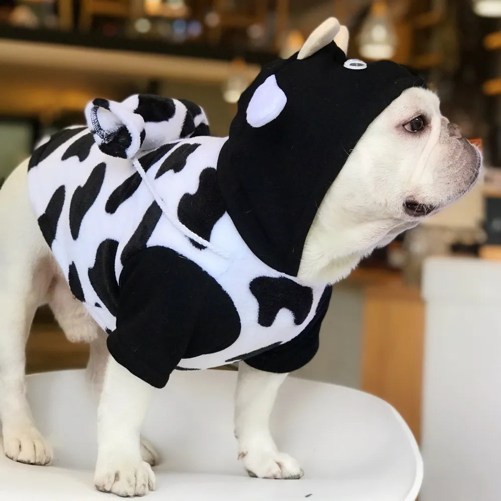 Cow Dog Hoodies