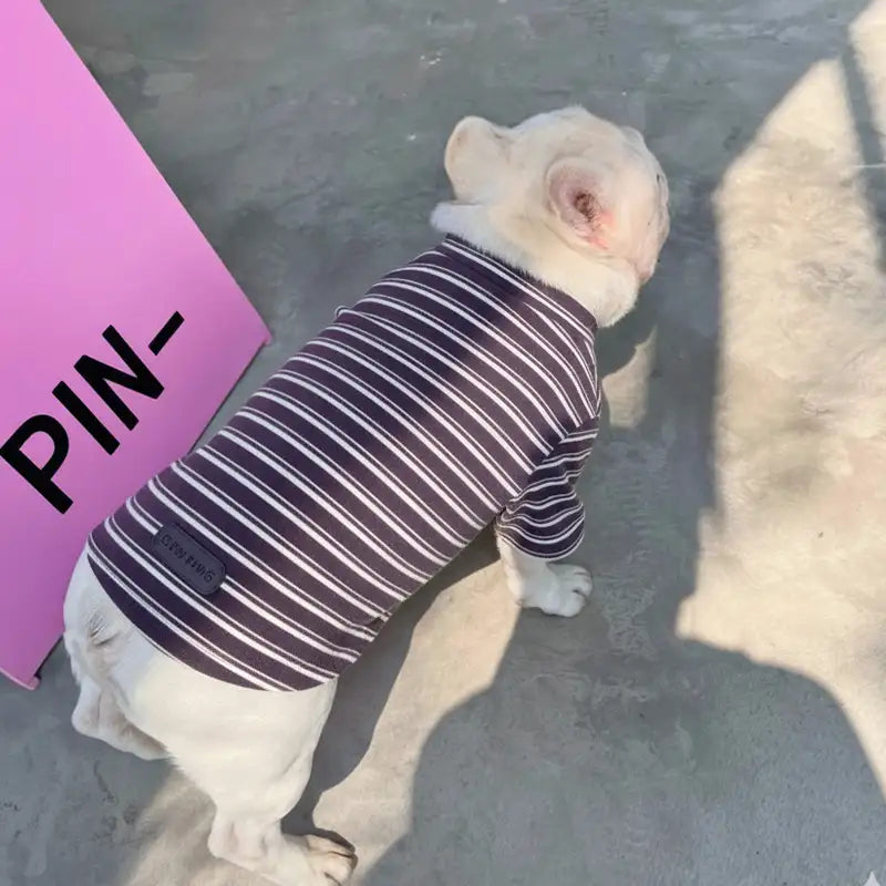 Diamond Fleece Dog Sweatshirts - Purple