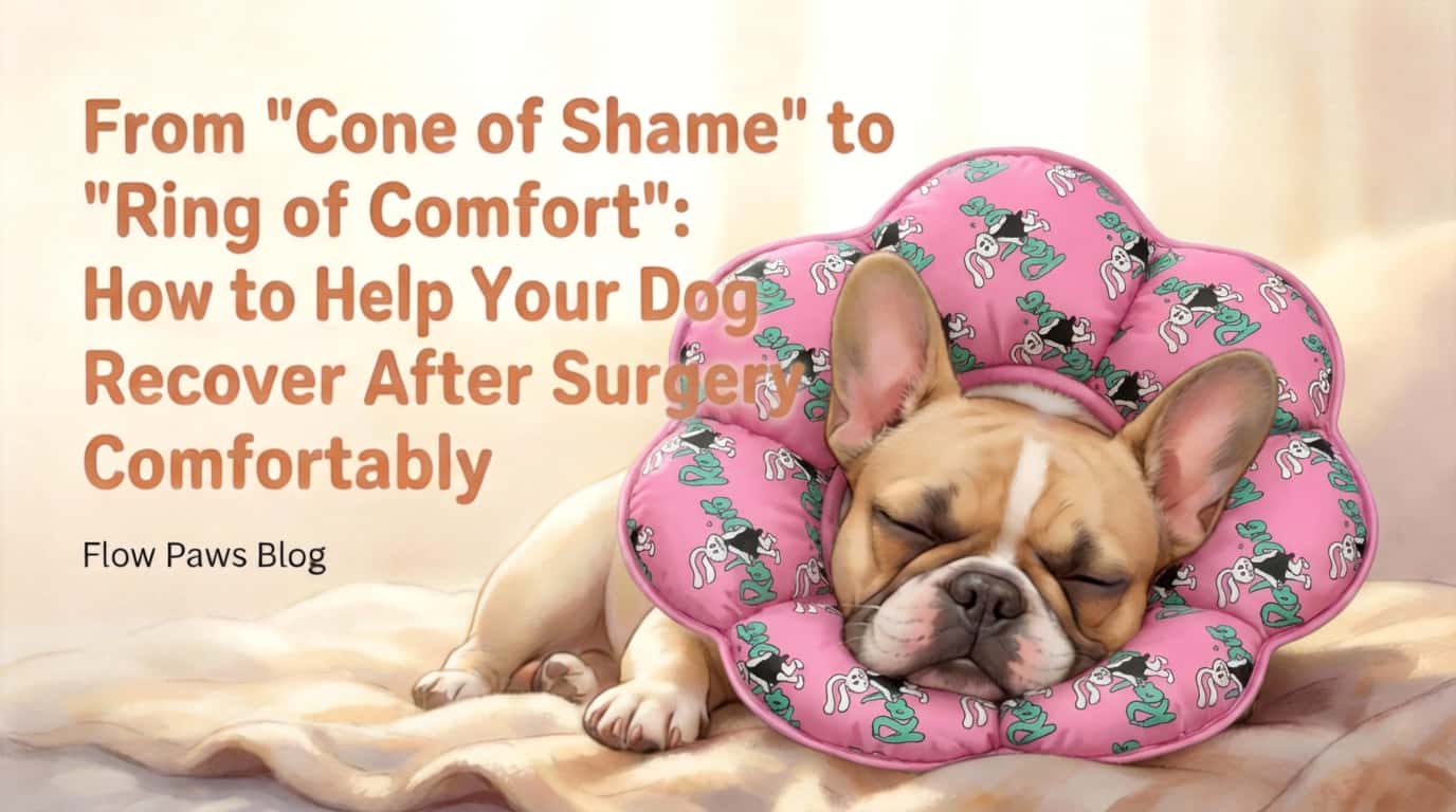 From "Cone of Shame" to "Ring of Comfort": How to Help Your Dog Recover After Surgery Comfortably