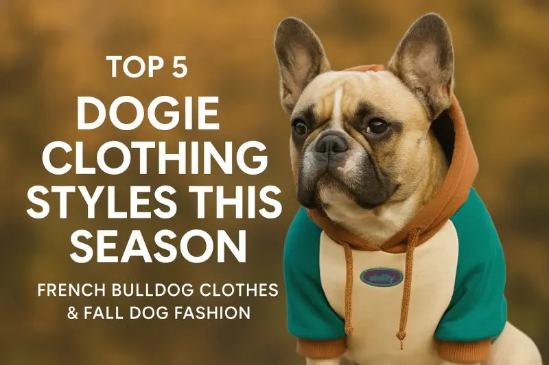 Top 5 Dogie Clothing Styles This Season - Cozy, Stylish & Made for Small Dogs