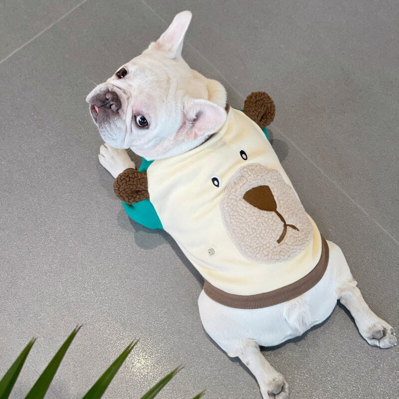 Bear N95 Fleece Dog Hoodies