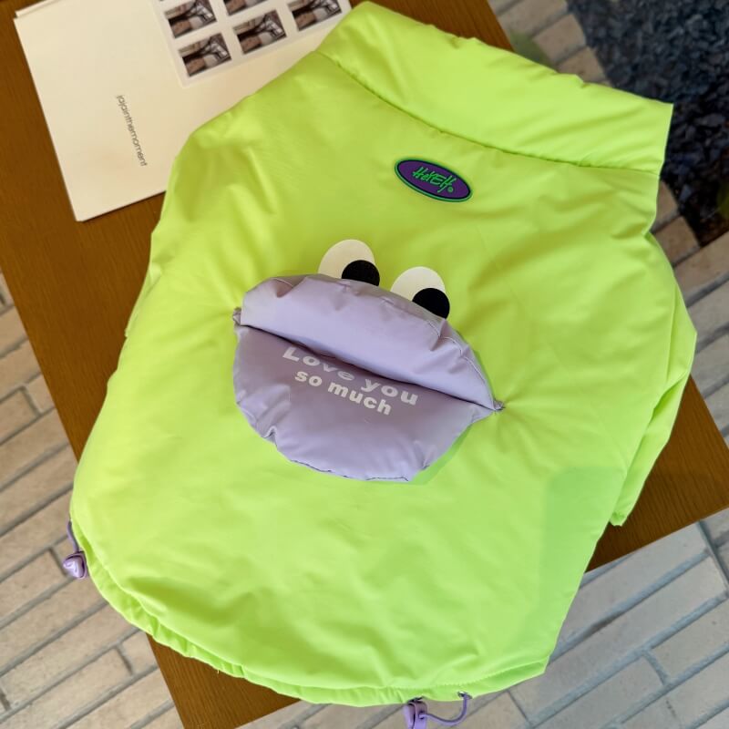 Big Mouth Dog Puffer Jacket