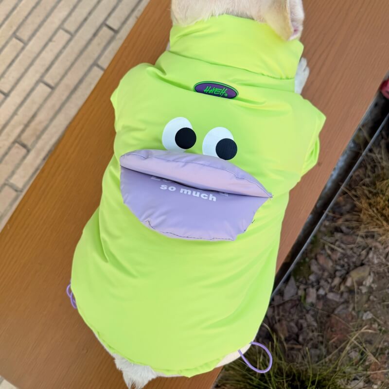 Big Mouth Dog Puffer Jacket