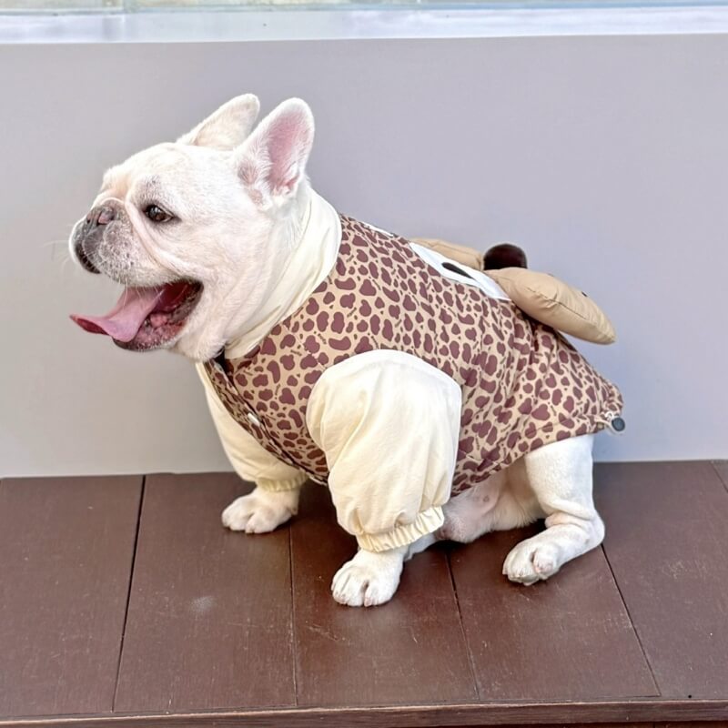 Chipmunk Dog Puffer Jacket