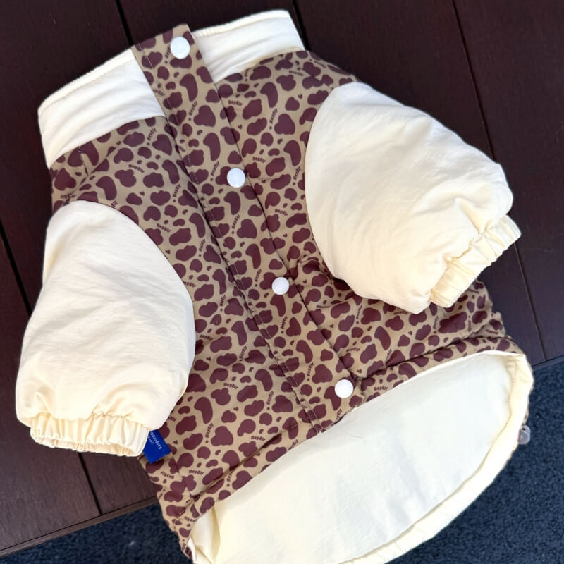 Chipmunk Dog Puffer Jacket