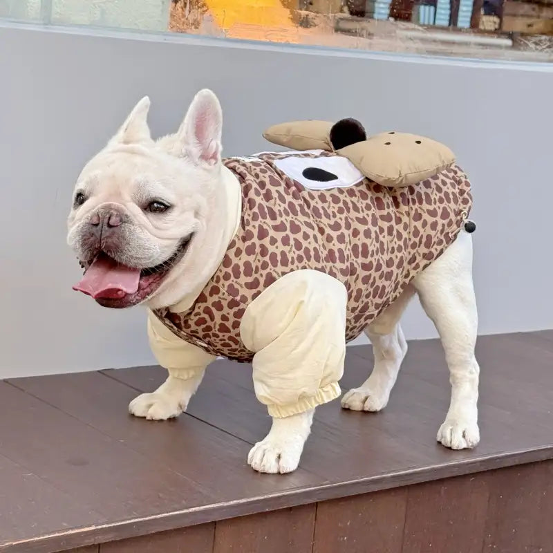 Chipmunk Dog Puffer Jacket