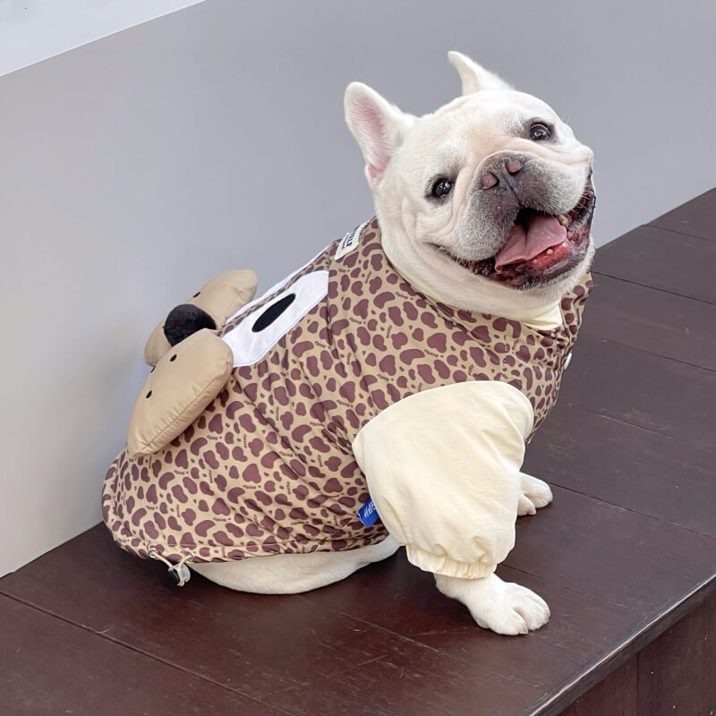 Chipmunk Dog Puffer Jacket