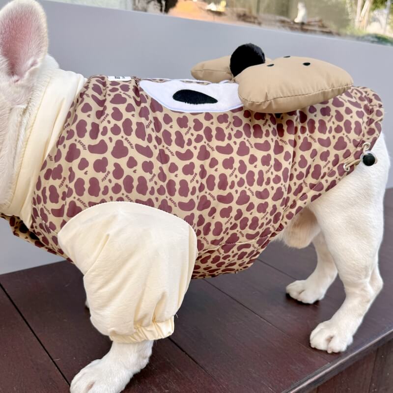 Chipmunk Dog Puffer Jacket
