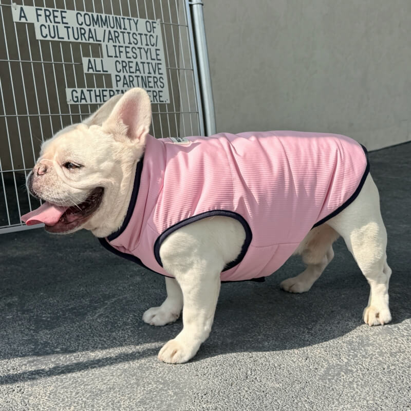 Corduroy Dog Puffer Vest