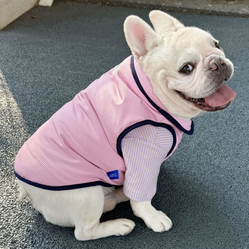 Corduroy Dog Puffer Vest