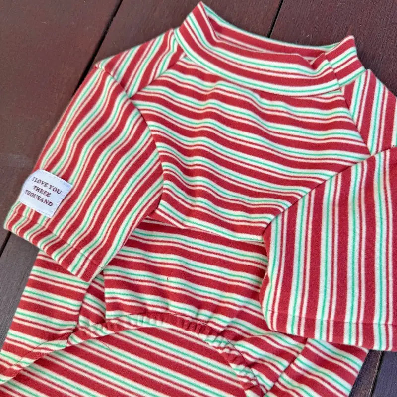 Diamond Fleece Stripe Shirt
