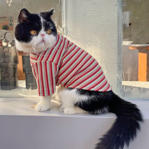 Diamond Fleece Stripe Shirt
