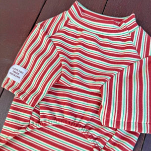 Diamond Fleece Stripe Shirt