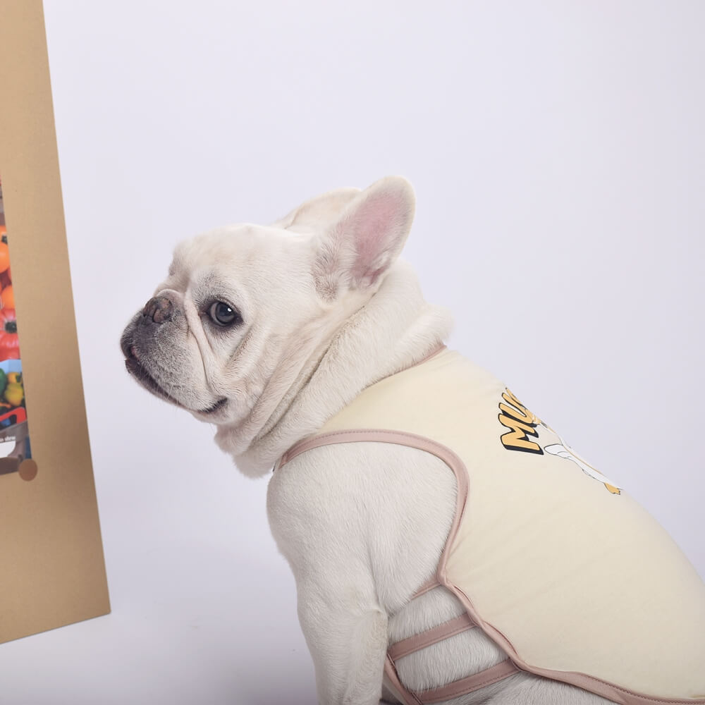 Light Yellow Duck Summer Dog Shirt