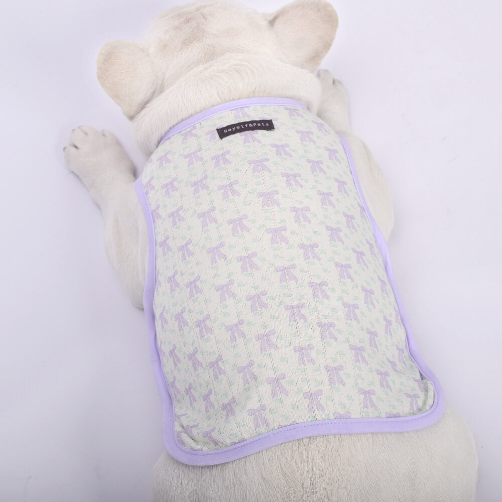 Lavender Summer Mesh Dog Shirt