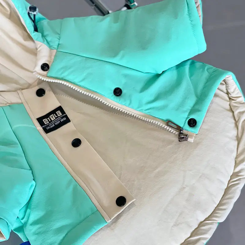 Mint Adventure Dog Puffer Jacket