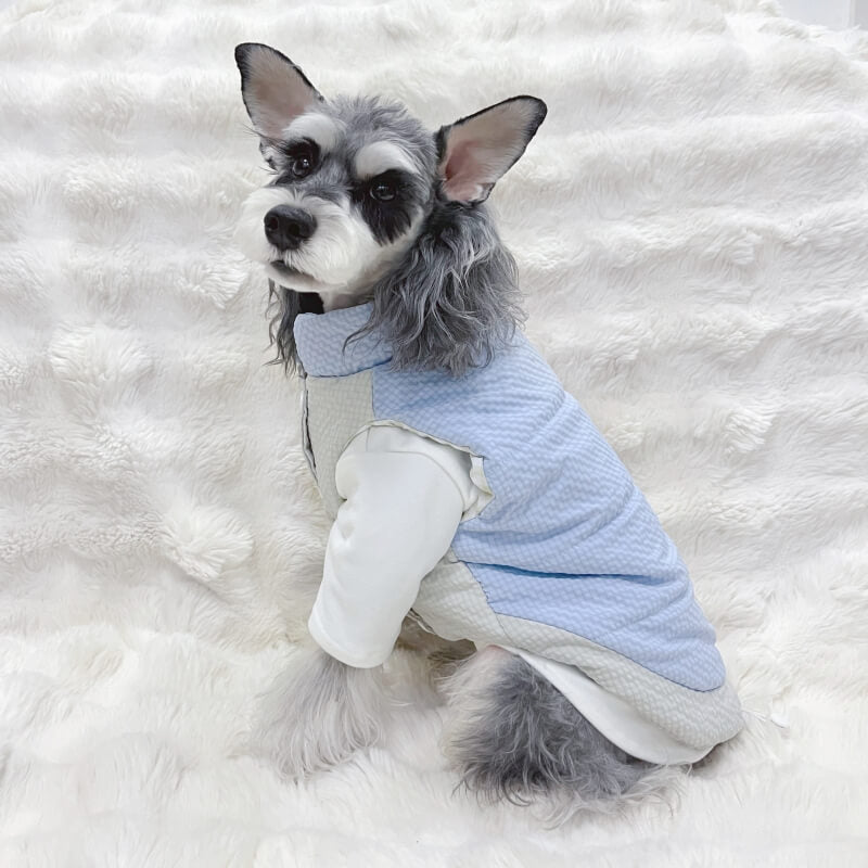 Pink Rabbit Dog Puffer Vest