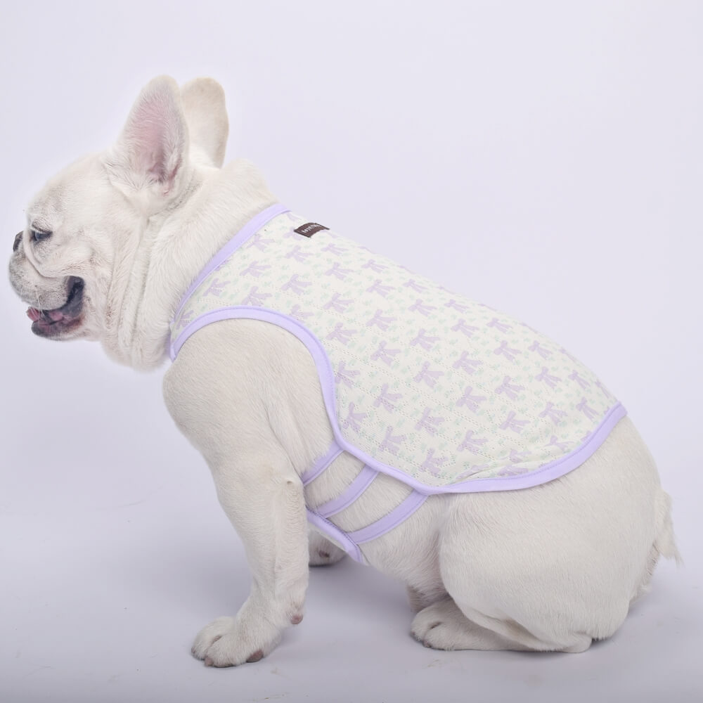Lavender Summer Mesh Dog Shirt
