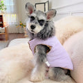 Reversible Dog Puffer Vest - Purple