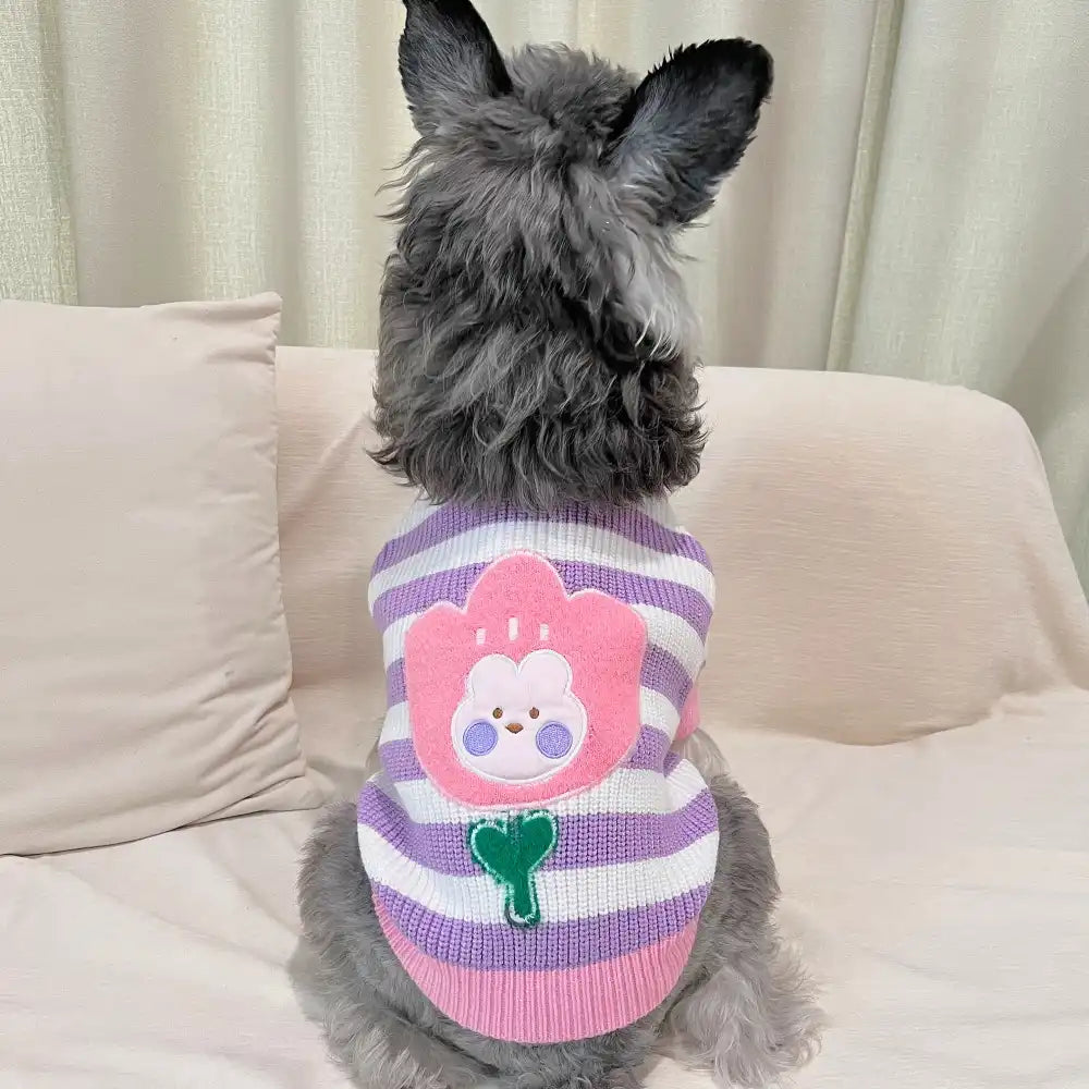 Tulip Dog Sweater
