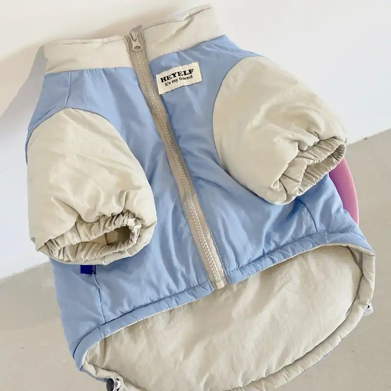 Snail Dog Puffer Jacket