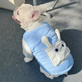 Snail Dog Puffer Jacket
