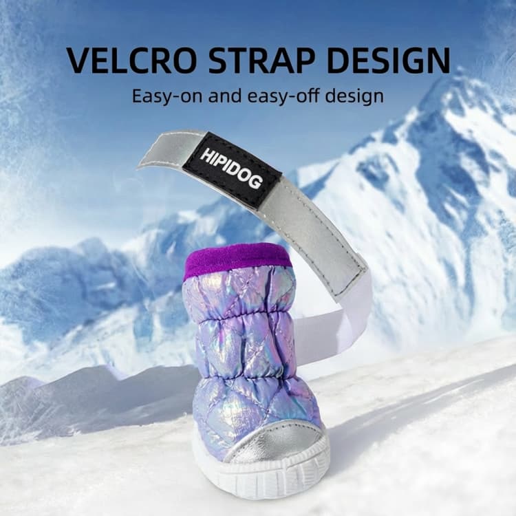 Water Resistant Snow Boots for Small Dogs