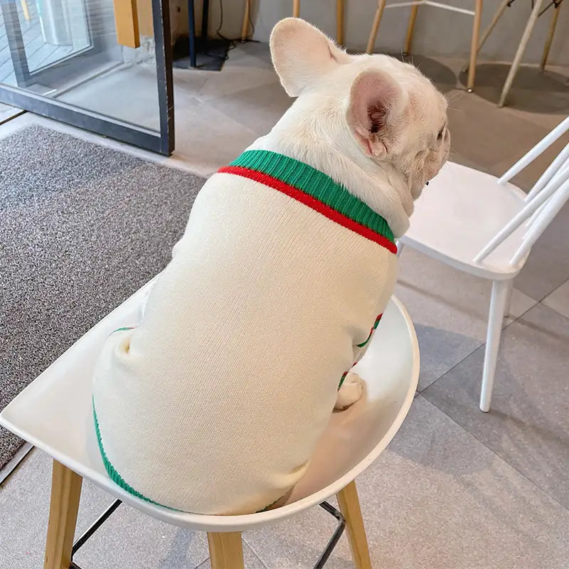Dog Cardigan Sweater
