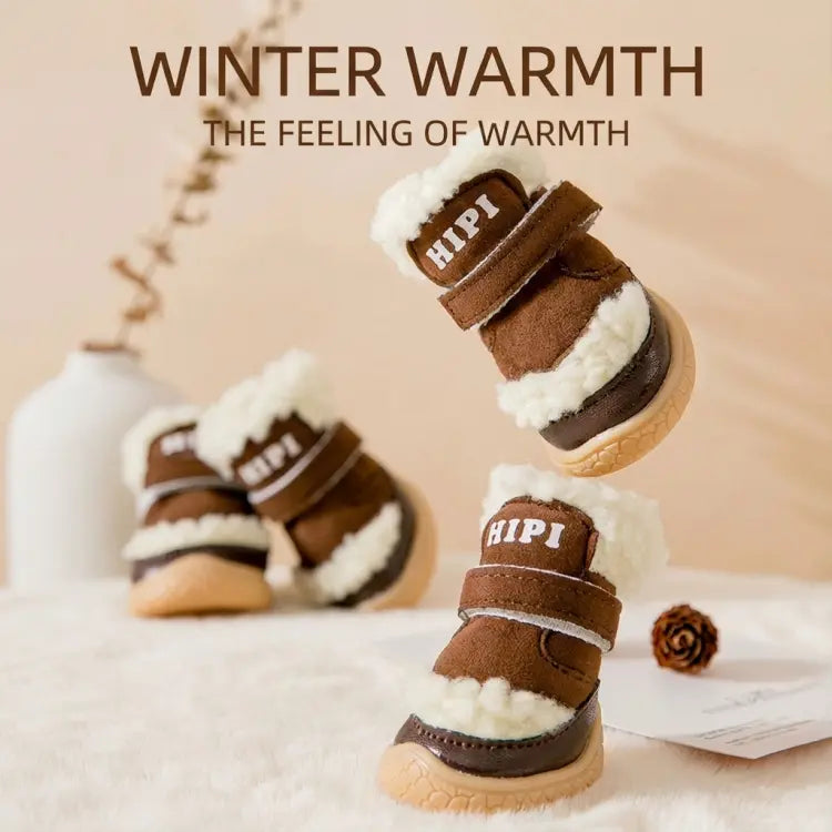 Small Dog Booties for Winter