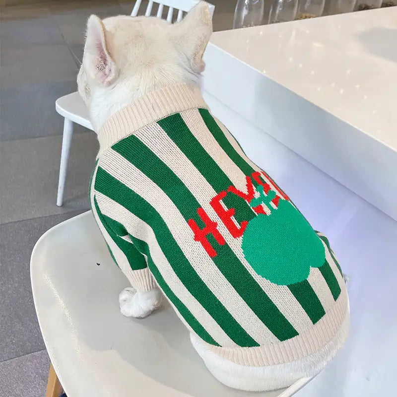 Apple Dog Sweater