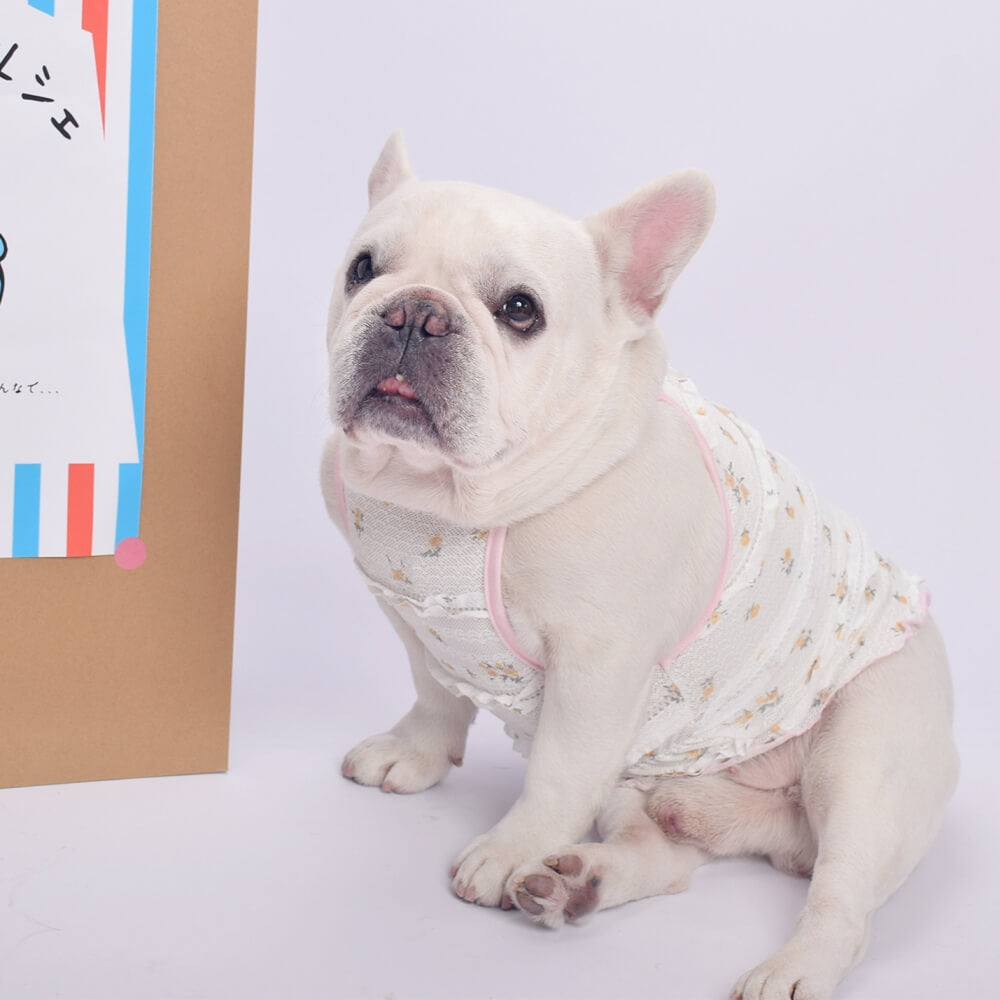 Floral Summer Dog Tank Top