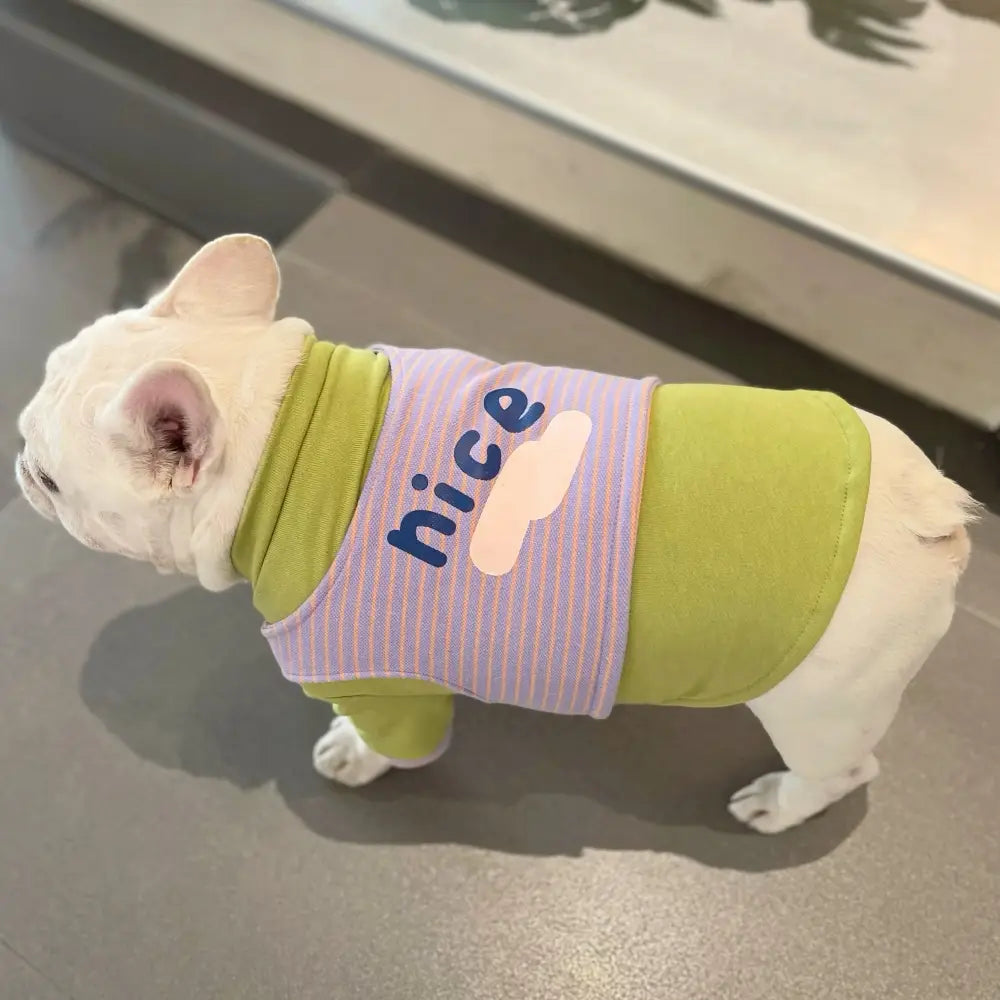 Fake Two-piece Dog Sweatshirts