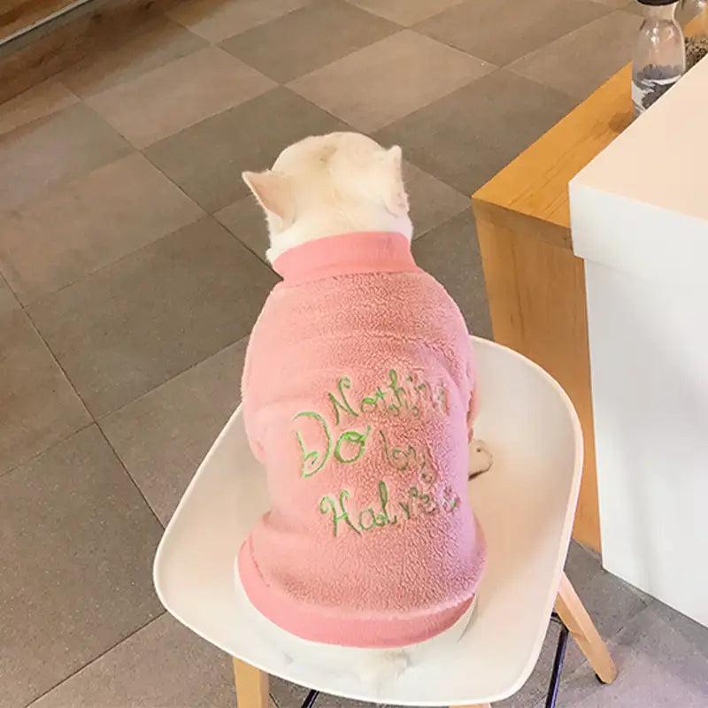 Cozy Fleece Dog Sweatshirt