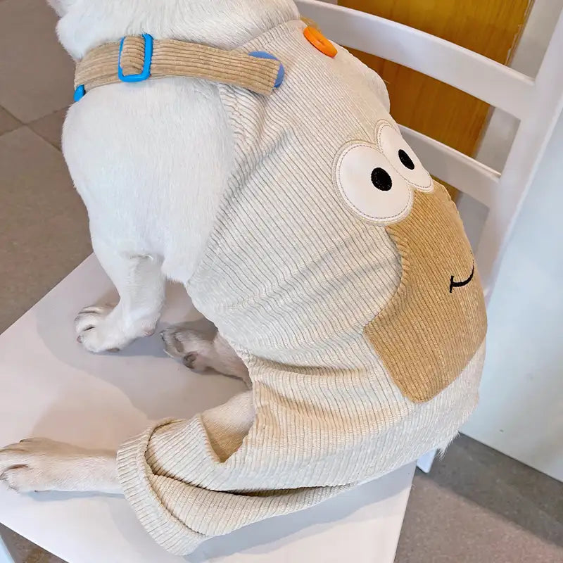 Dog Overalls - Beige