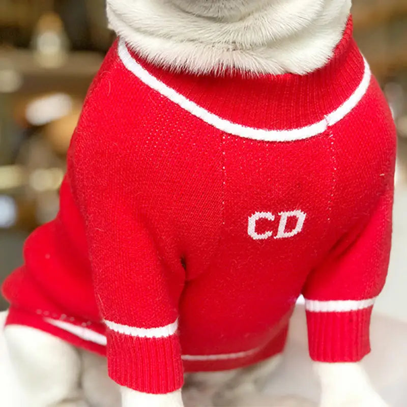 Red Dog Sweater - Panda