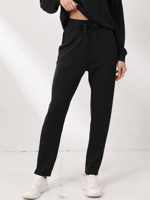 Black Essentials Sweatpants Women