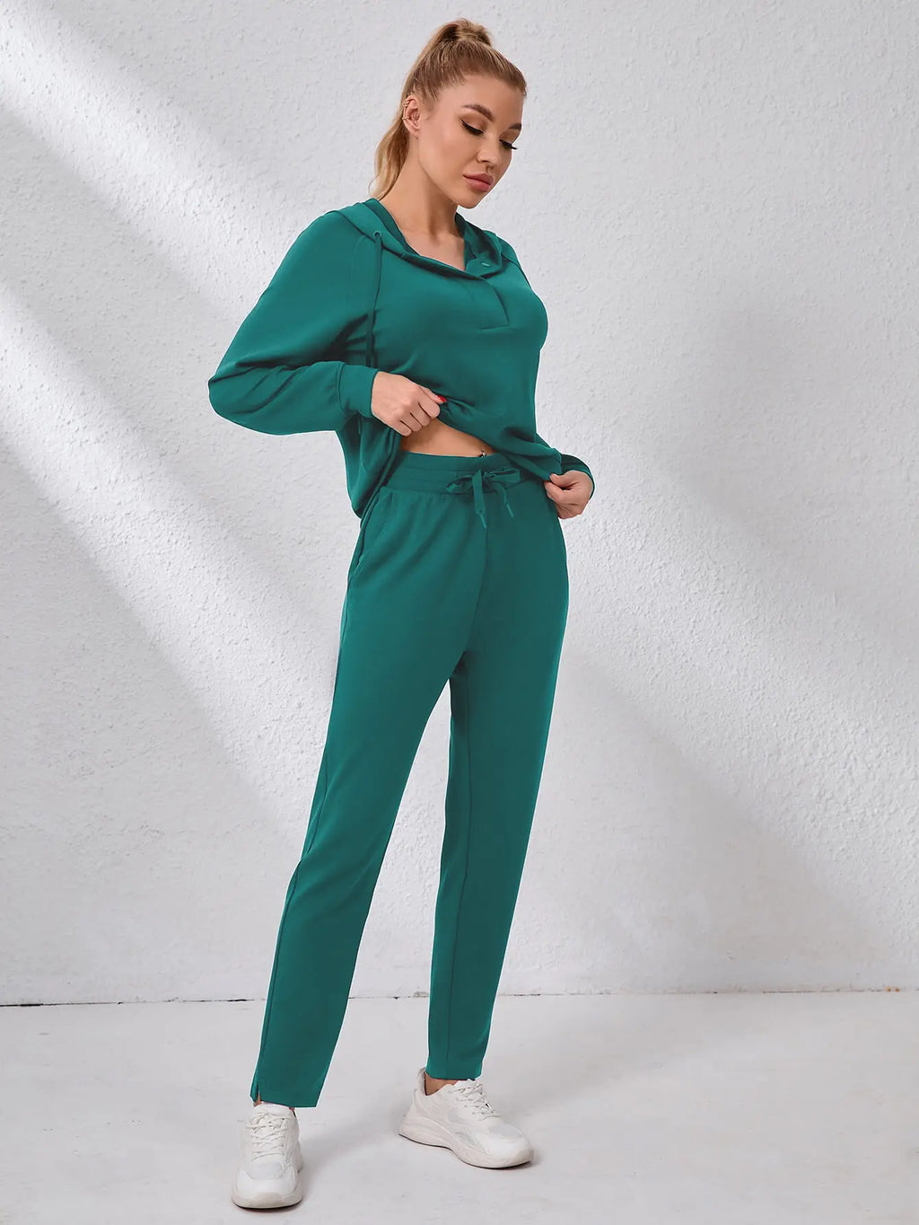 Mint Green Essentials Sweatpants Women