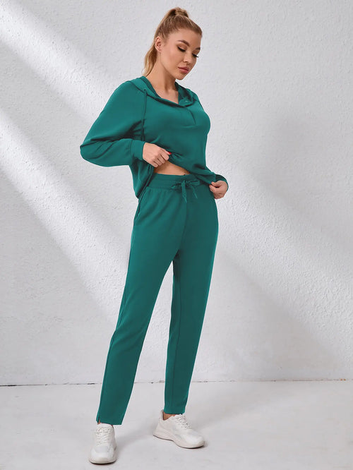 Mint Green Essentials Sweatpants Women