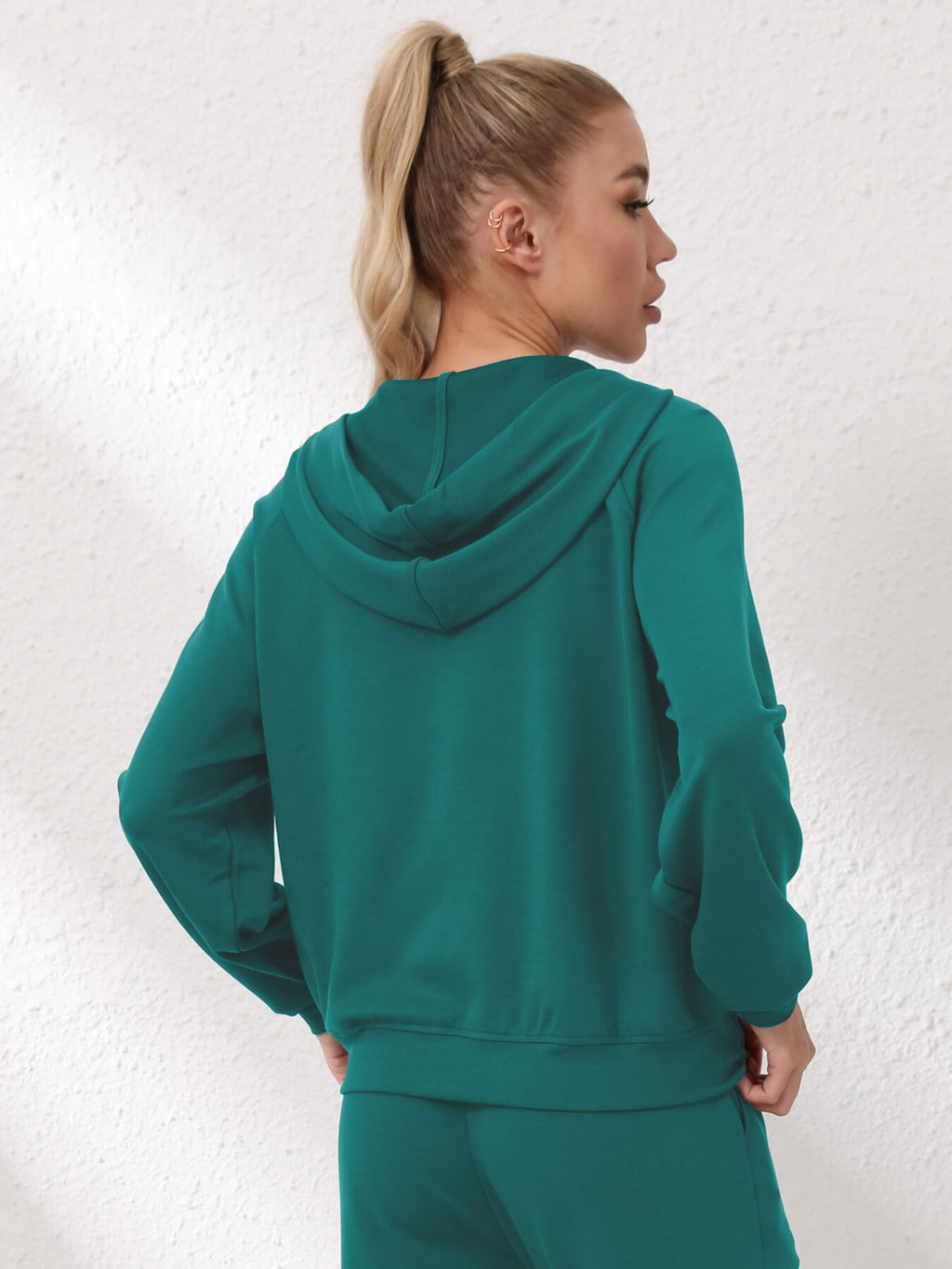 Black Essentials Hoodie Women
