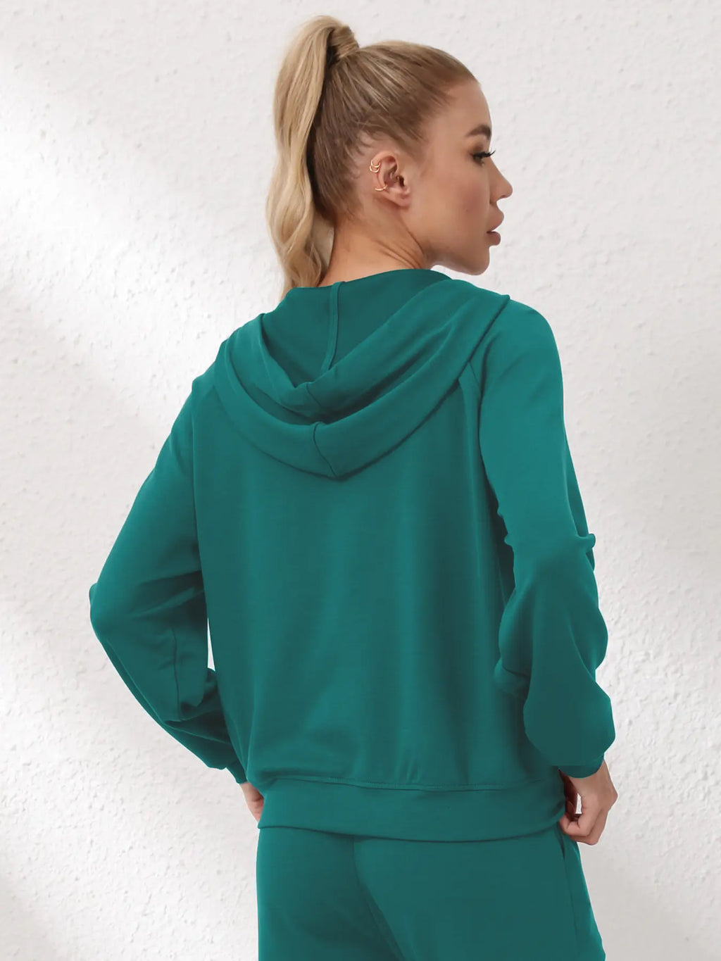 Mint Green Essentials Hoodie Women