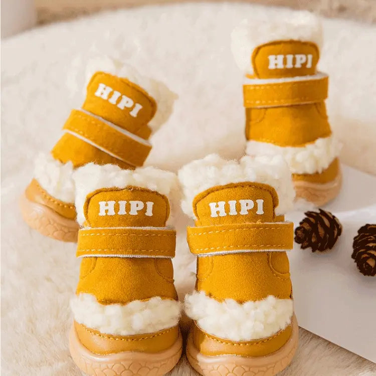 Small Dog Booties for Winter