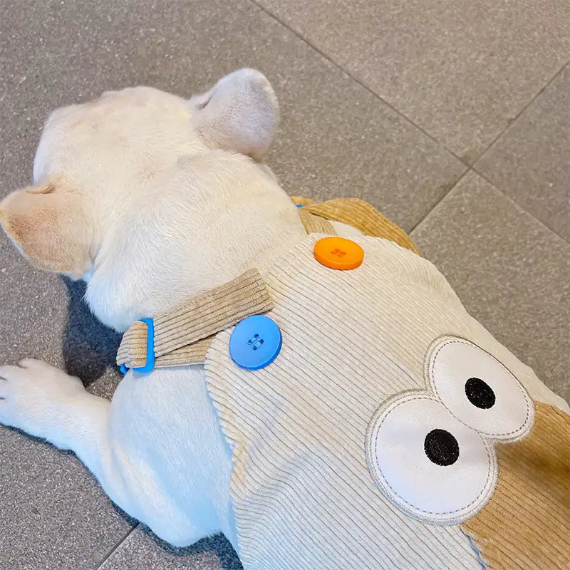 Dog Overalls - Beige