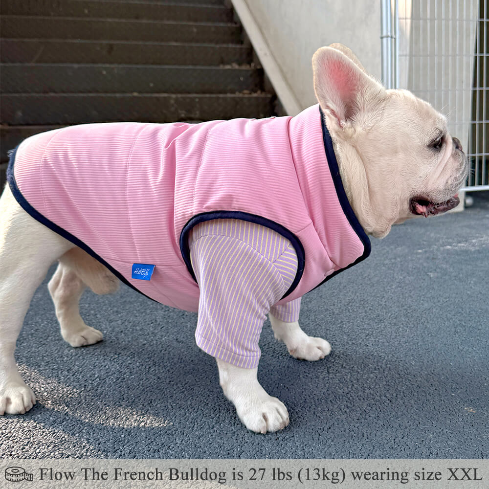 Corduroy Dog Puffer Vest