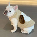 Reversible Dog Puffer Vest - Dog Face