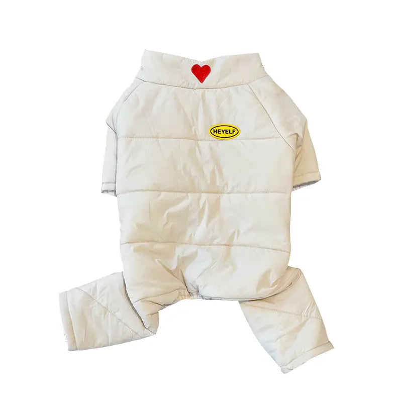 Dog Snowsuit - Lime Glow