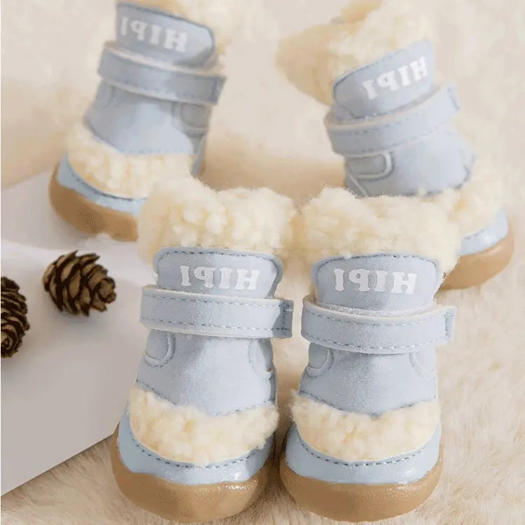 Small Dog Booties for Winter